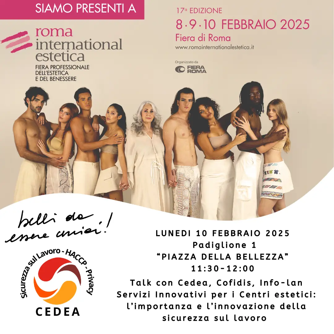 Presenza di CEDEA al Roma International Estetica