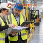 Dirigenti aziendali mentre valutano il modello OT23 2027, come pianificare gli interventi di sicurezza e preparare la domanda INAIL